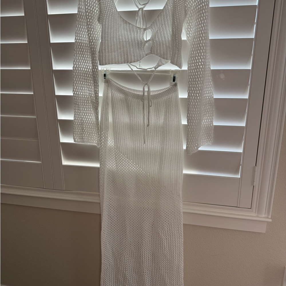 Chic Knit Two-Piece Set - Picture 4 of 4